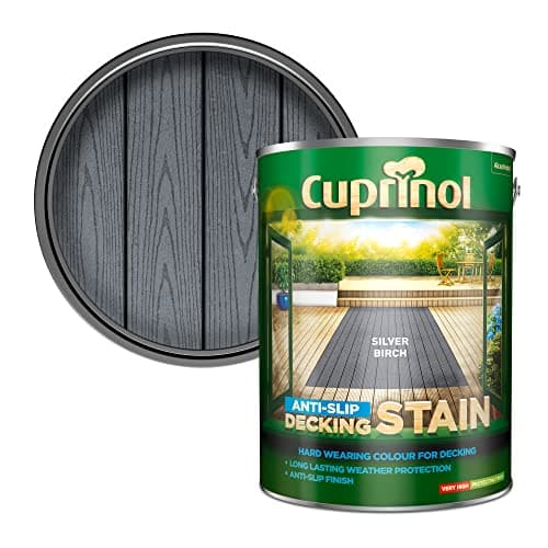 Image of Dulux Cuprinol Anti-Slip Decking Stain - Silver Birch - 5L