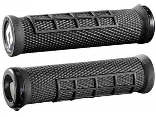 Image of Old Dutch International ODI Elite Flow MTB Lock On Grips 130mm - Black, D33EFB-B