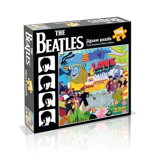 Image of Paul Lamond Games Beatles Yellow Submarine Puzzle (1000-Piece)