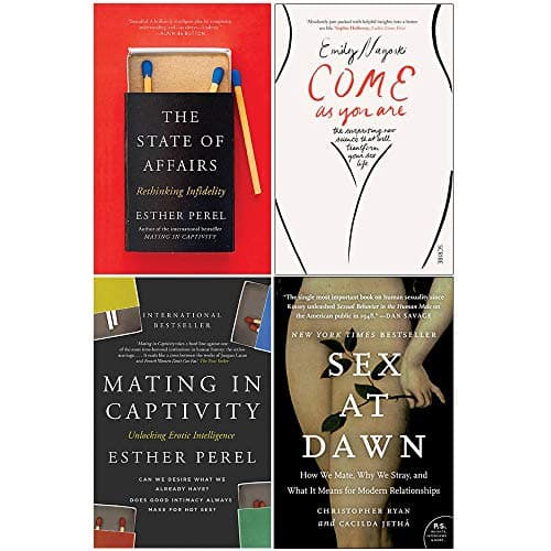 Image of State of Affairs, Mating In Captivity, Come As You Are, Sex At Dawn 4 Books Collection Set