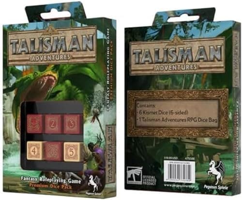 Image of Pegasus Spiele Talisman Adventures RPG Premium Dice Pack