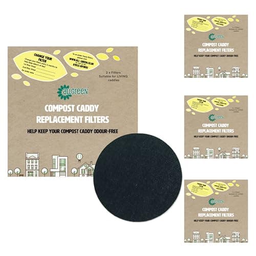 Image of Compost Caddy Spare Filters - For Typhoon Living Caddies (Pack of 8)