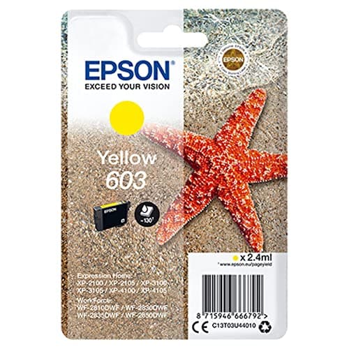Image of Epson Singlepack Yellow 603 Ink