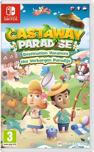 Image of UNKNOWN Castaway Paradise Nintendo Switch Plastic Faceplate 1174069 8720256139508