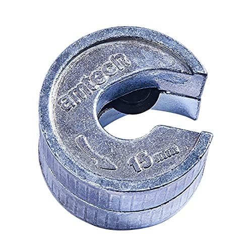 Image of Amtech C0260 15mm Copper Pipe Cutter, Self-Locking One Hand Operation for Confined Spaces, Self-Adjusting, Zinc Alloy Tube Cutter