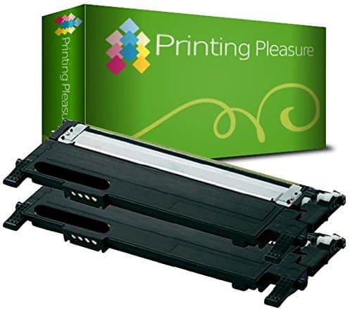 Image of Twin-Pack CLT-K406S Black Compatible Toner Cartridges for use in Samsung Xpress C410W SL-C460W SL-C460FW SL-C467W CLP-360 CLP-365 CLP-365W CLX-3300 CLX-3305 CLX-3305FN CLX-3305W CLX-3305FW(2black)