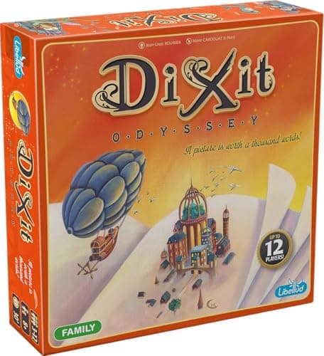 Image of Asmodee | Dixit Odyssey | Board Game | Ages 8 and above | 3 to 12 Players | 30 Minutes Playing Time | English Version