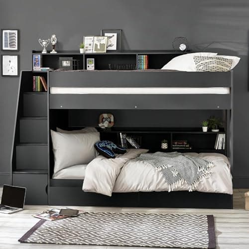 Image of Julian Bowen Camelot Staircase Bunk Anthracite