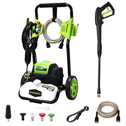 Image of Greenworks 1800 PSI 1.2 GPM Pressure Washer (Open Frame) PWMA Certified