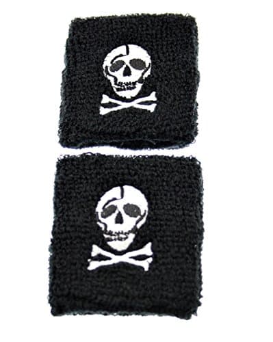Image of Zac's Alter Ego Pair of Retro, Rockabilly, Gothic, Punk Sweatbands