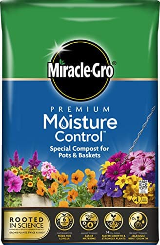Image of Miracle-Gro Premium Moisture Control Compost, 40 Litre