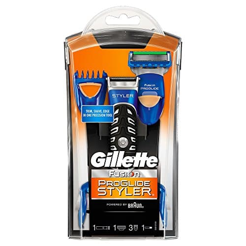 Image of Gillette Fusion ProGlide 3-in-1 Styler, Trimmer & Razor - 2 Refills