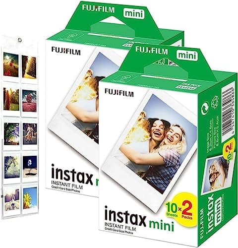 Image of Instax Mini Film Bundle Pack (40 Shots) + Free Wall Album
