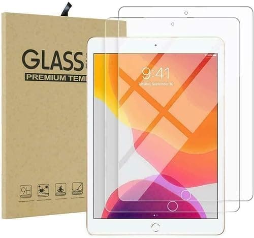 Image of World Biz 2 Pack Screen Protector for iPad Mini 1/2/3(7.9 Inch, iPad Mini 1st, 2nd & 3rd Generation), Tempered Glass Film for ipad Mini, [Scratch-Resistant, 9H Hardness, Anti-oil], Case friendly