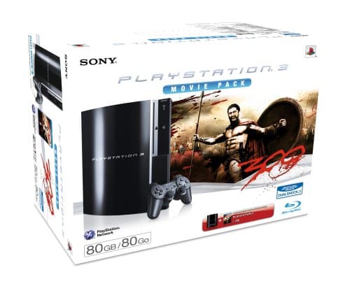 Image of Sony PLAYSTATION 3 80 GB Console with 300 (Blu-ray)