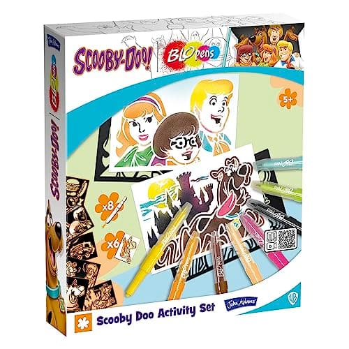 Image of John Adams | Scooby Doo BLOPENS Activity Set: Blow airbrush effects! | Arts & Crafts | Ages 5+ , Small