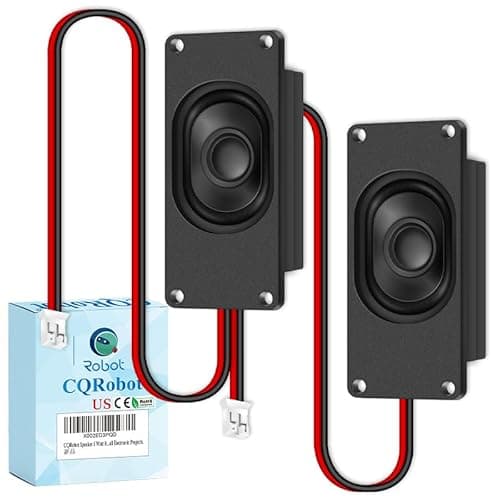 Image of CQRobot Speaker 5 Watt 8 Ohm Compatible with Arduino Motherboard, JST-PH2.0 Interface. It is Ideal for a Variety of Small Electronic Projects.