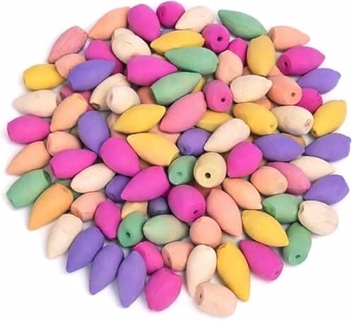Image of TANNESS 100 PCS Backflow Incense Cones for Waterfall Burner - 10 Mixed Natural Scents Includes Rose, Jasmine, Lily, Mint, Lavender and More for Relaxation Air Purification Meditation Yoga Gift