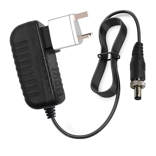 Image of Uootery 12V AC/DC Adapter with Screw Locking Plug for Datavideo ITC-100 DVP-100 TC-200 Recorder NVS-25 NVS-33 NVS-34 NVS-35 NVS-40 NVS-40D Video Streaming Server DC in 12 V Power Supply