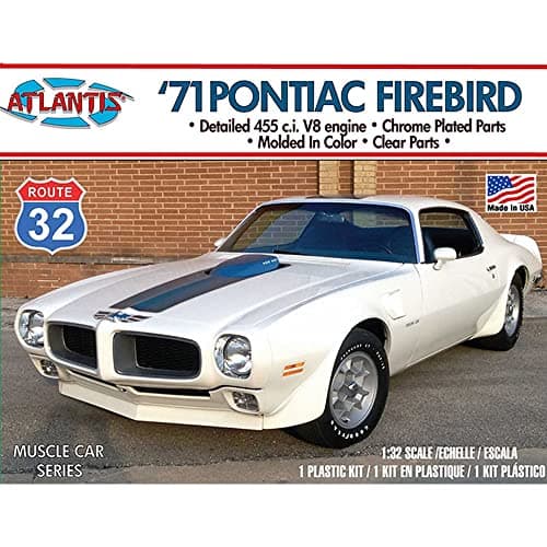 Image of Atlantis Plastic Model Kit-1971 Pontiac Firebird Route 32