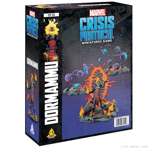 Image of Atomic Mass Games | Dormammu Ultimate Encounter: Marvel Crisis Protocol | Miniatures Game | Ages 14+ | 2 Players | 45 Minutes Playing Time, 2 Character Packs Multicolor FFGCP33