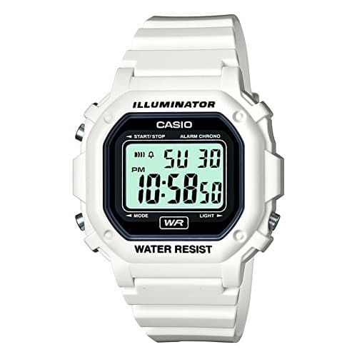 Image of Casio Unisex F-108WHC-7ACF Classic White Resin Band Watch
