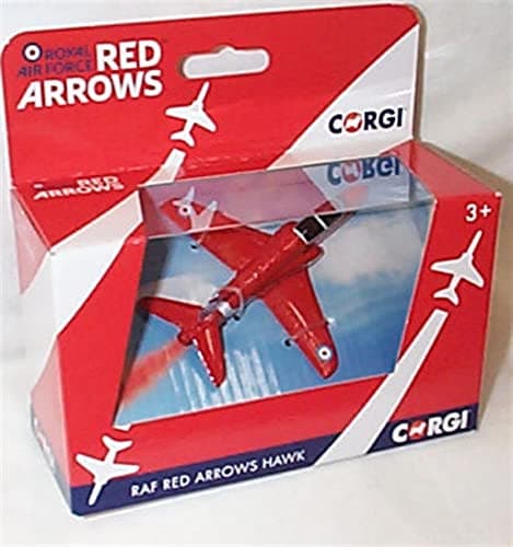 Image of Corgi Classic RAF Red Arrows Hawk Aircraft Plane diecast Model