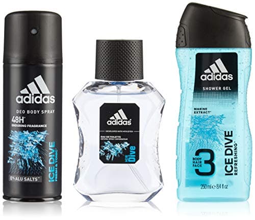 Image of Adidas Ice Dive Edt 3 Piece Gift Set, 0.73 kg