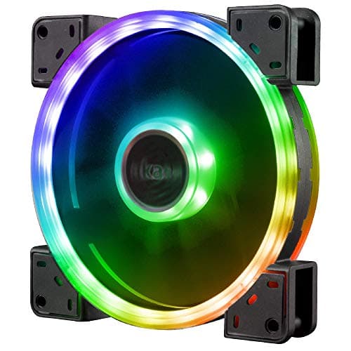 Image of Akasa VEGAS TLY | Addressable RGB Fan | aRGB Cooling Fan | Low Noise | Dual Sided Illumination | Rubber Damping Pads | 140mm | AK-FN103