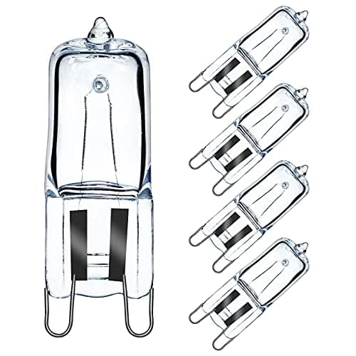Image of Comyan G9 Halogen Light Bulbs 230V 25W 2800K Warm White Clear G9 Capsule Bulb Dimmable, 5 Pack