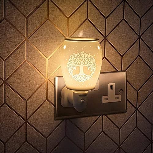 Image of Lesser & Pavey Desire Aroma Tree of Life Electric Plug in Wax Melt Lamp, Multicolor, Reed Diffuser Refill