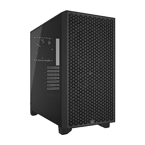 Image of CORSAIR 3000D AIRFLOW Mid-Tower PC Case – 2x SP120 ELITE Fans – Four-Slot GPU Support – Fits up to 8x 120mm Fans – High-Airflow Design – Black