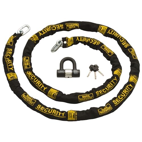 Image of Burg-Wachter 3M Sold Secure Gold Security U Lock Kit Black