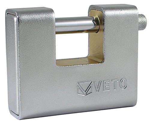Image of TIMCO Armoured Rectangular Padlock - 90mm