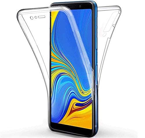 Image of NWNK13 Samsung Galaxy A20e Phone Case Slim Fit Heavy Duty Case Dual Layer Premium Range Rugged Protective Case Built-in Screen Protector Full Body Phone Cover for Samsung A20e (Clear)