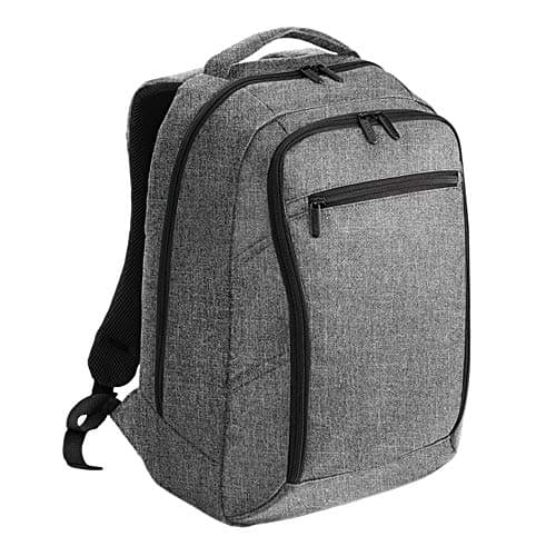 Image of Quadra Executive Digital Backpack / Rucksack (One Size) (Grey Marl)