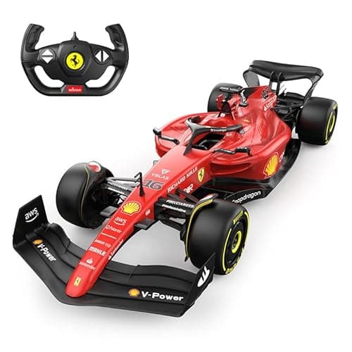 Image of Ferrari F1 F1-75 RC Car (1:12 Scale) - Remote Control Car for Formula 1 of The Season 2022 Driver - Charles Leclerc + Carlos Sainz