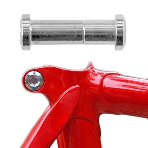 Image of Seatpost Screw, Metal Seatpost Clamp Binder Screw Bolt Adjustment 15-25mm Vintage Style Insert Diameter of Nut is 8mm