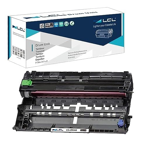 Image of LCL Compatible Drum DR3400 DR-3400 (1 Drum) Replacement for Brother HL-L5200DWT HL-L6200DW HL-L6200DWT HL-L6250DW HL-L6250DN HL-L6300DW HL-L6400DW HL-L6400DWT