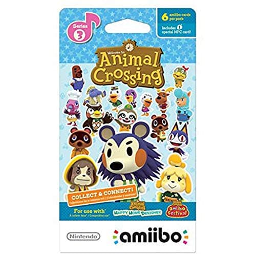 Image of Animal Crossing Amiibo Crds 6pk S3