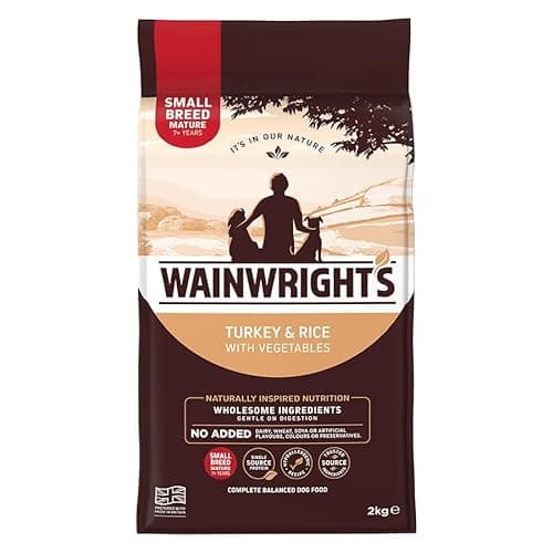 Image of Mature Small Breed Dry Dog Food Turkey With Rice Natural Ingredients 2kg