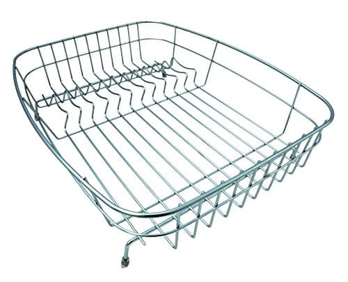 Image of Delfinware Stainless Steel Large Dish Drainer