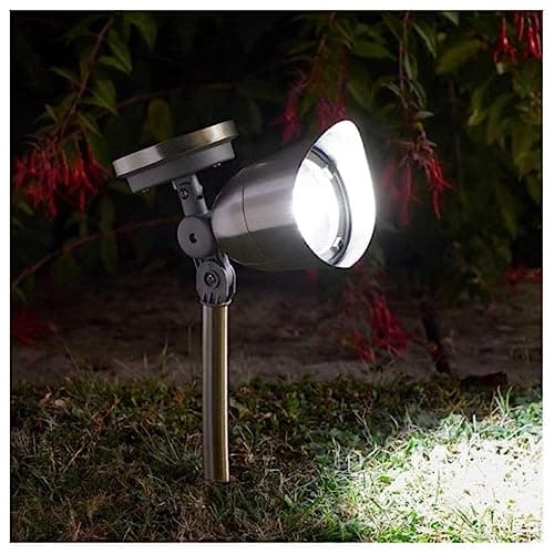 Image of Smart Solar Mega Spotlight - Stainless Steel