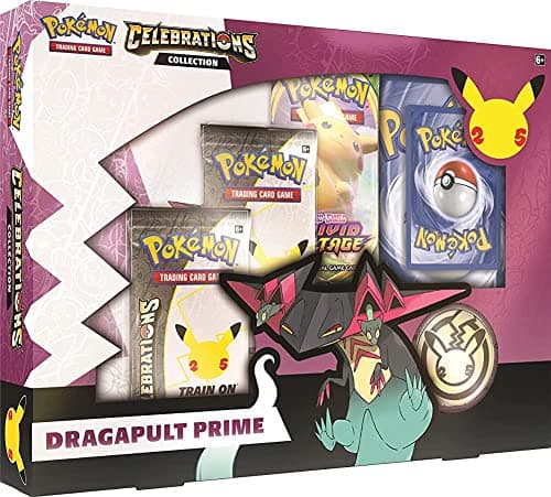 Image of Pokémon | Celebrations Collection Dragapult Prime | Card Game | Ages 6+ | 2 Players | 10+ Minutes Playing Time