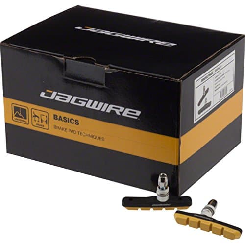 Image of Jagwire Mountain Sport V-Brakes Rim Brake Pad Yellow 50 Pieces