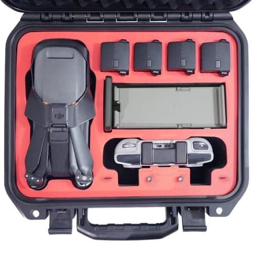 Image of VCUTECH Mavic 3 Case Compatible with DJI Mavic 3 Fly More Combo, DJI Mavic 3 Cine, DJI Mavic 3 Accessories Drone Accessories(Hardcase Does Not Fit Mavic 3 Pro)