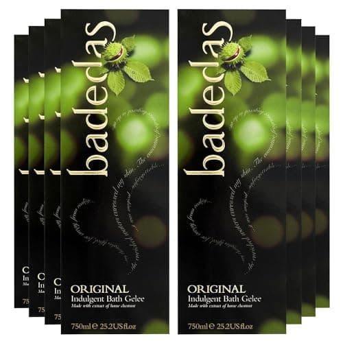 Image of Badedas Original Indulgent Bubble Bath Gel Enriched with Natural Horse Chestnut Extract for a Luxury Bubble Bath, 750 ml Bulk Buy 8 Pack
