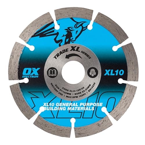 Image of OX Trade XL-10 Segmented Diamond Blade - General Purpose - 125/22.23mm