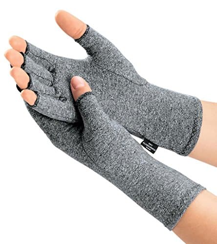 Image of IMAK Compression Arthritis Gloves (Grey, X-Large)