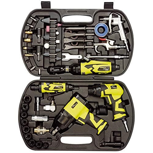 Image of Draper 83431 Storm Force Air Tool Kit 68 Pieces , Blue